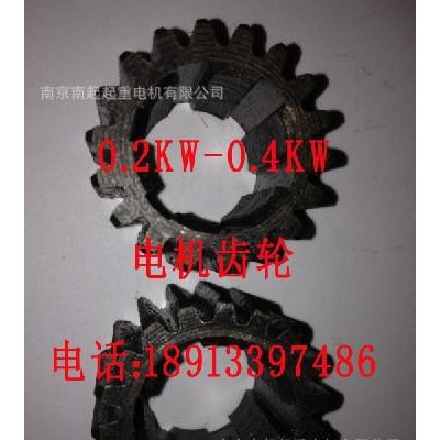 ZDY0.2KW/0.4KW 錐形電機(jī)齒輪 南京起重電機(jī)廠電機(jī)齒輪（圖）