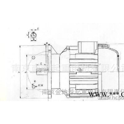 南京建筑電機 起重電機 YEZ 200-6 22kw 攪拌電機