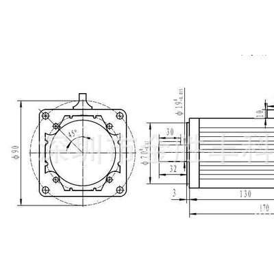 工廠訂做、防腐/防水伺服電機、防腐/防水交流伺服電機