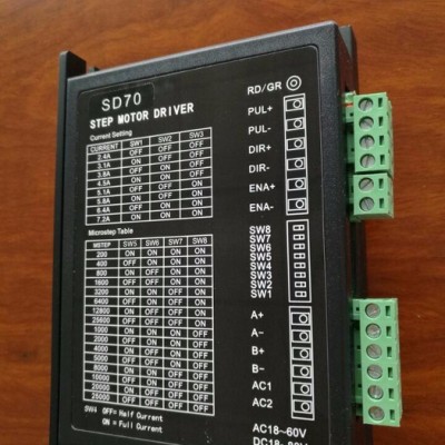 常州泰達(dá)SD70 兩相數(shù)字式步進(jìn)電機(jī)驅(qū)動(dòng)器