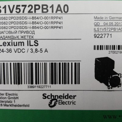 特價(jià)供應(yīng)Schneider/施耐德一體化步進(jìn)電機(jī)ILS1V572PB1A0