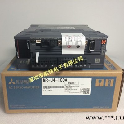 MITSUBISHI/三菱MR-J4-100A全新原裝三菱伺服電機