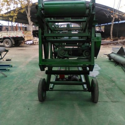 砂石廠輸送機(jī)防爆電機(jī) 大傾角膠帶上料機(jī)