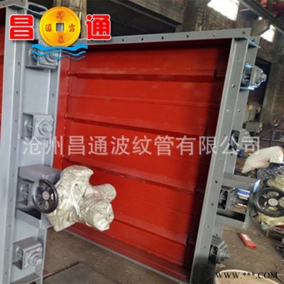 鍋爐煙道耐高溫電動(dòng)調(diào)節(jié)型風(fēng)門(mén) 單軸翻板加立筋 防爆電機(jī)蝶閥