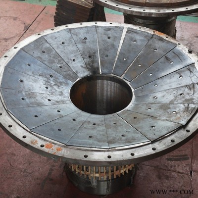 長(zhǎng)城機(jī)械 球磨機(jī)端蓋 鑄鋼件加工廠家 中空軸端蓋配套生產(chǎn)