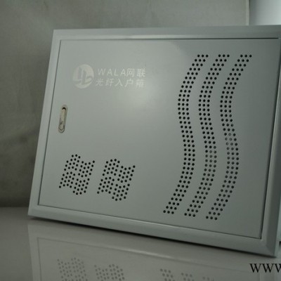 網(wǎng)聯(lián)電氣中高端光釬入戶信息箱 鐵底朔蓋 智能家用接線盒