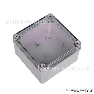 供應(yīng) 透明防水接線盒 125×125×75mm塑料防水盒 室外防水盒
