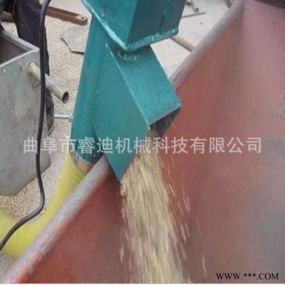 睿迪牌大功率軟管吸糧機 電機動力家用電糧食裝車機