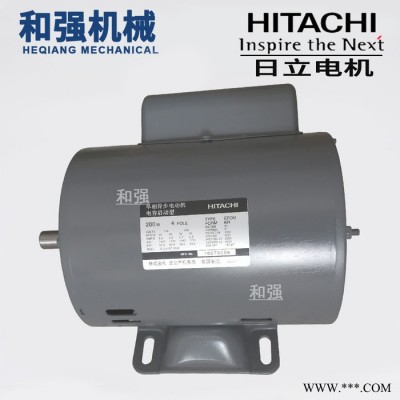 日立單相電機日立電機 EFNOU-KR 200W 4P 110V/220V 泰國進口日立馬達