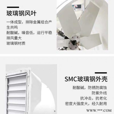 玻璃鋼防腐風機大功率工業(yè)換氣扇養(yǎng)殖排氨氣扇降溫風機**靜音風機溫室大棚抽風機接力風機玻璃鋼防腐抽風機直連式養(yǎng)殖排氣扇