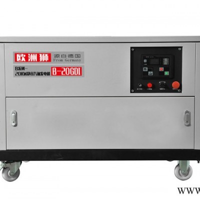 工廠15kw靜音汽油發(fā)電機(jī)