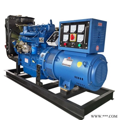 濰坊動(dòng)力30kw柴油發(fā)電機(jī)組全銅電球無刷免維護(hù)發(fā)電機(jī)三相