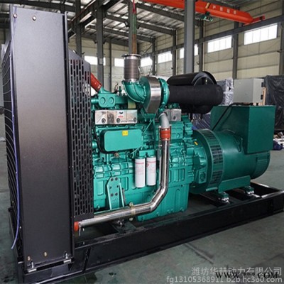 學(xué)校備用電源 350kw廣西玉柴柴油發(fā)電機(jī)組 可配四保護(hù)純銅永磁發(fā)電機(jī)