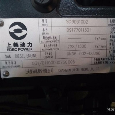 上柴200kw千瓦柴油發(fā)電機組 380v純銅發(fā)電機 四保護(hù)帶液晶顯示屏 質(zhì)保