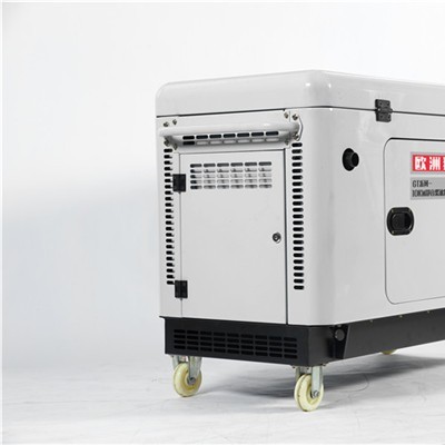 野外施工7KW柴油發(fā)電機(jī)圖片