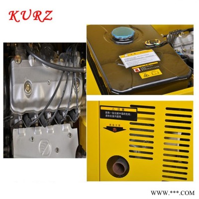 KURZ/庫(kù)茲20KW三相汽油發(fā)電機(jī)組靜音箱式汽油發(fā)電機(jī)低油耗