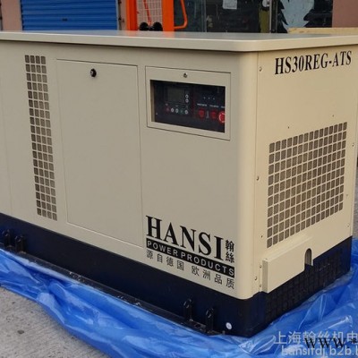 翰絲30KW靜音汽油發(fā)電機HS30REG
