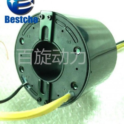 百旋HSR50120-36導(dǎo)電滑環(huán),36路過孔式滑環(huán)，10A/15A導(dǎo)電環(huán)，集電環(huán)，導(dǎo)電滑環(huán)