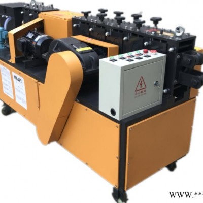 孝感鋼管調(diào)直機(jī)壓輪式鋼管除銹矯直油漆機(jī)