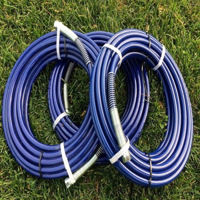 高壓噴漆管油漆管 噴涂機(jī)專用高壓鋼絲噴漆管 鋼絲加強(qiáng)