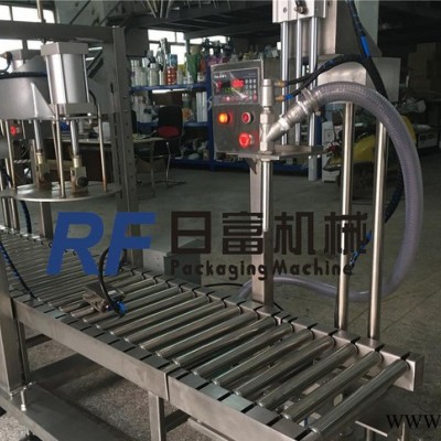 稱重灌裝機 桶裝機油灌裝 稱重灌裝一體機 油漆灌裝機 半自動稱重