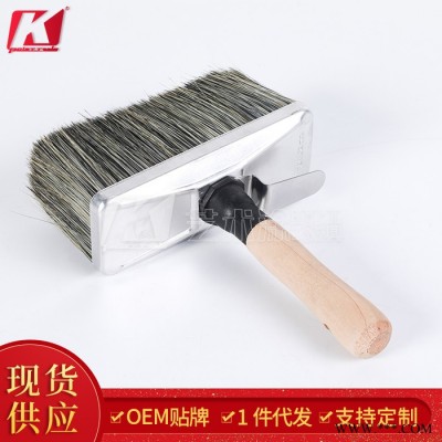 油漆刷藝術(shù)涂料拋光刷 **豬鬃刷k牌藝術(shù)涂裝工具刷oem**