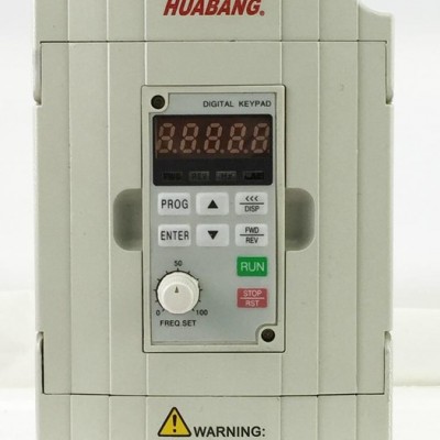 華邦 國產(chǎn)迷你型變頻器0.4KW 220V 經(jīng)濟型通用型變頻器 高品質(zhì)調(diào)速變頻器