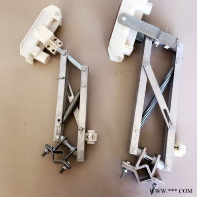 宏鑫工礦 單級(jí)鋁架集電器 單級(jí)H型滑觸線集電器碳刷架