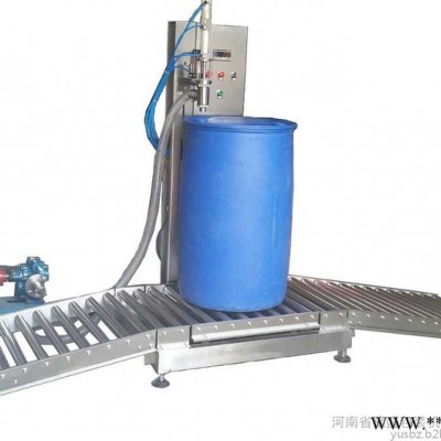 豫盛機(jī)械YS20-200L白乳膠稱重灌裝機(jī) 200L大桶水性涂料稱重灌裝機(jī) 桶裝油漆灌裝機(jī)