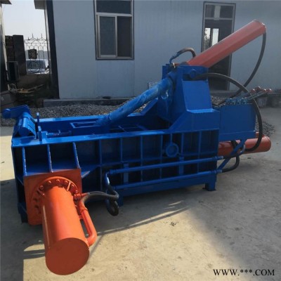 睿迪牌金屬液壓壓塊機 鐵屑油漆桶壓塊成型機