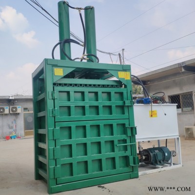 立式廢料擠包機廠家 油漆桶大型壓扁機 雙缸帶自動推包捆包機