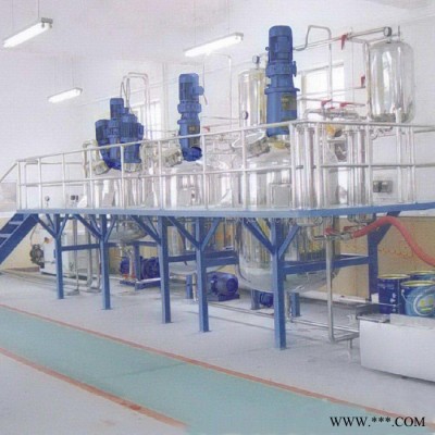 鐵嶺油漆涂料成套設備  乳液型涂料生產線  北騰化工生產