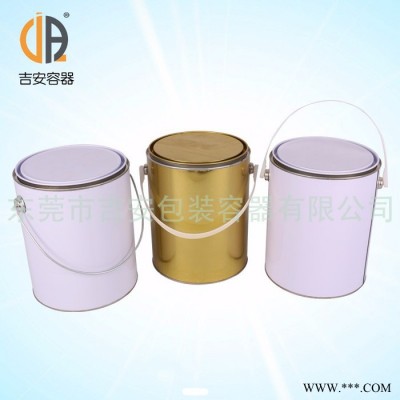 供應(yīng)鋁桶4L/鋁桶/涂料桶/鐵桶/油漆桶塑料桶 **