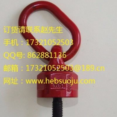 挪威PPU索具 UQ08旋轉(zhuǎn)吊環(huán)螺釘 側(cè)拉吊環(huán) 焊接吊環(huán)