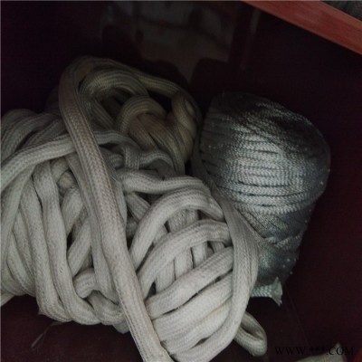 《悅恒保溫》直銷鍋爐、高溫氣體密封件密封用陶瓷纖維繩 防火絕緣繩 硅酸鋁纖維繩