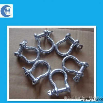 鍍鋅卸扣 起重卸扣 U型卸扣 U型吊環(huán) D型卸扣 普通M12