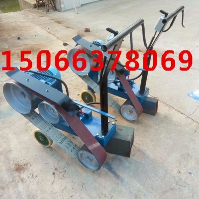 熱賣(mài)推車(chē)式平板砂帶磨削機(jī) 手推式焊縫拋光打磨機(jī) 千葉輪打磨機(jī)