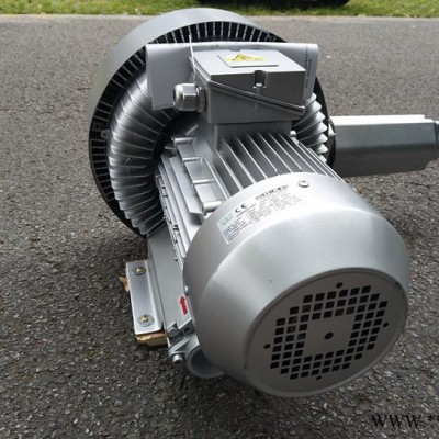 3KW雙葉輪高壓風機 貝富克2XB520-H46環(huán)形風機 物料運送高壓風機