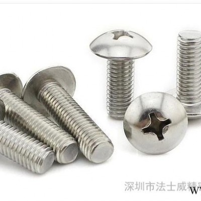 大扁頭機牙螺絲 / 大扁頭螺絲 /不銹鋼大扁頭螺絲 M3*8