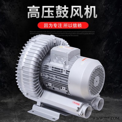 深水曝氣高壓鼓風(fēng)機(jī)3KW大功率旋渦式氣泵 雙葉輪特制污水處理氣泵