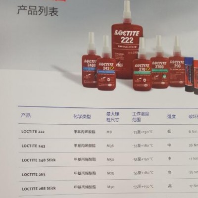 樂泰螺紋鎖固劑242 樂泰 LOCTITE242 螺絲防松固定厭氧膠