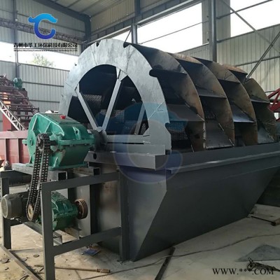 湖北河沙洗沙機(jī) 大型滾筒洗砂機(jī) 葉輪洗砂機(jī)型號安裝視頻