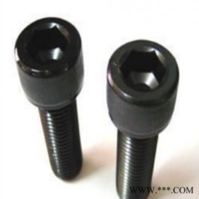 銳扣12.9級M18-2.5公制內(nèi)六角杯頭螺絲，內(nèi)六角螺栓，圓杯發(fā)黑M18-2.5長度不限，來電議價 內(nèi)六角螺栓·