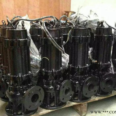 50QW10-10-0.7邊立式鑄鐵排污泵 電動(dòng)封閉式葉輪單