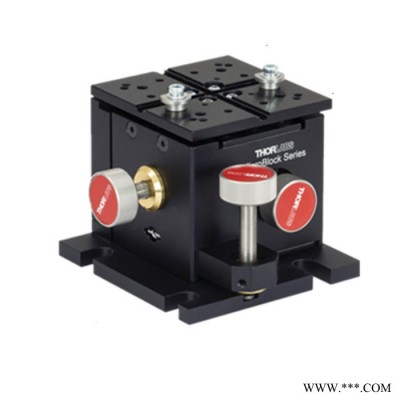 美國THORLABS 3軸位移臺(tái)(帶手?jǐn)Q螺絲調(diào)節(jié)器) MicroBlock