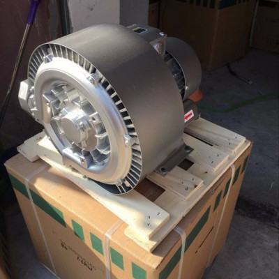 貝雷克 雙段850w220v/380v高壓鼓風機 雙葉輪漩渦氣泵 環(huán)形高壓風機 吹吸氣兩用