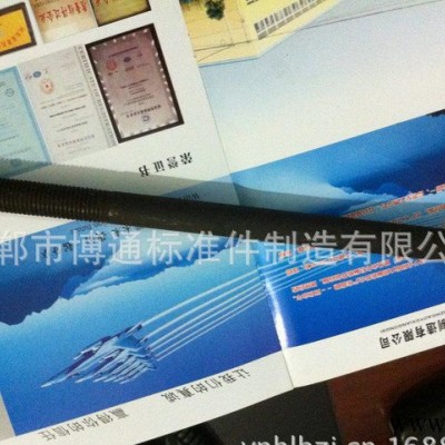 螺絲廠專業(yè) 六角螺絲 超長超大螺絲 煮黑六角螺栓