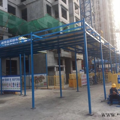 廠家供應(yīng)鋼筋棚配 配電箱防護(hù)棚 安全通道組裝式新型 雙立柱鋼筋棚廠家 配電房防護(hù)棚