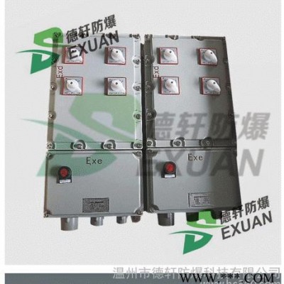 專業(yè)定做非標(biāo)防爆配電箱 低壓配電箱 8回路帶漏電防爆動(dòng)力配電箱