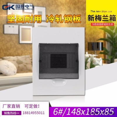 動(dòng)力配電箱鐵配電箱 梅蘭箱6#位回路暗裝現(xiàn)貨** 梅蘭箱鐵配電箱